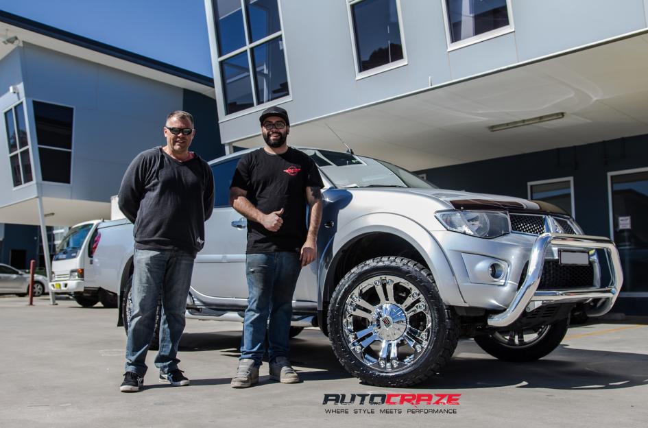 MITSUBISHI TRITON MONSTER XD CHROME